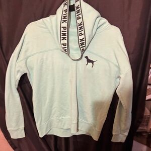 PINK Victoria's Secret Mint Green Hoodie